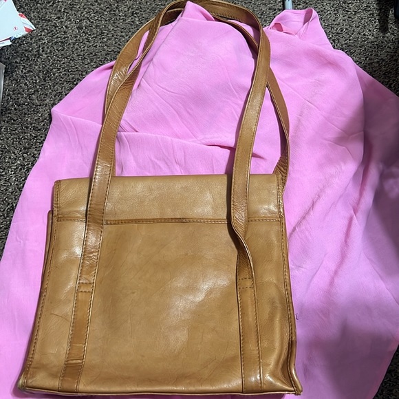 Simon leather tan bag - Picture 5 of 11